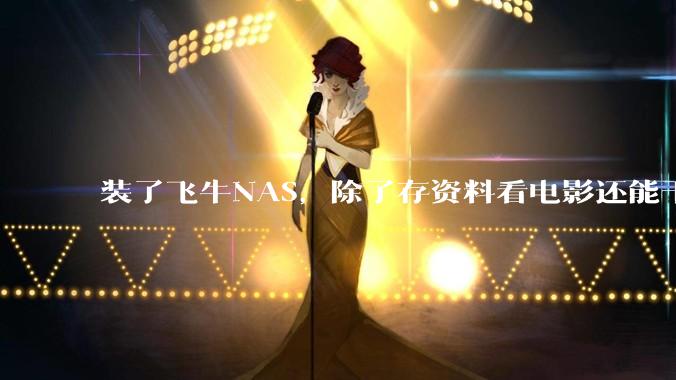 装了飞牛NAS，除了存资料看电影还能干什么？